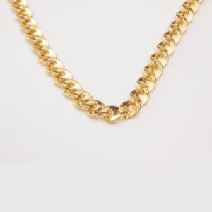 Bold Cuban Link Gold Chain Necklace